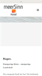 Mobile Screenshot of meersinn.de