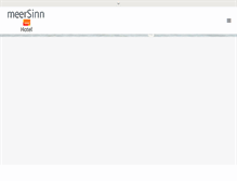 Tablet Screenshot of meersinn.de